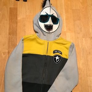 Tony Hawk zip-up full face hoodie. Size Boys M